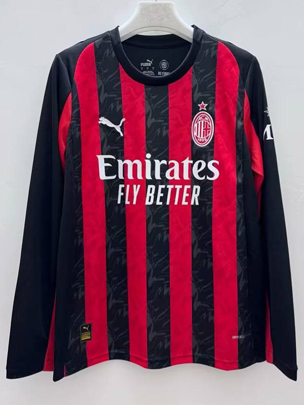 25-26 ACM Home Long Sleeve Soccer Jersey (长袖)