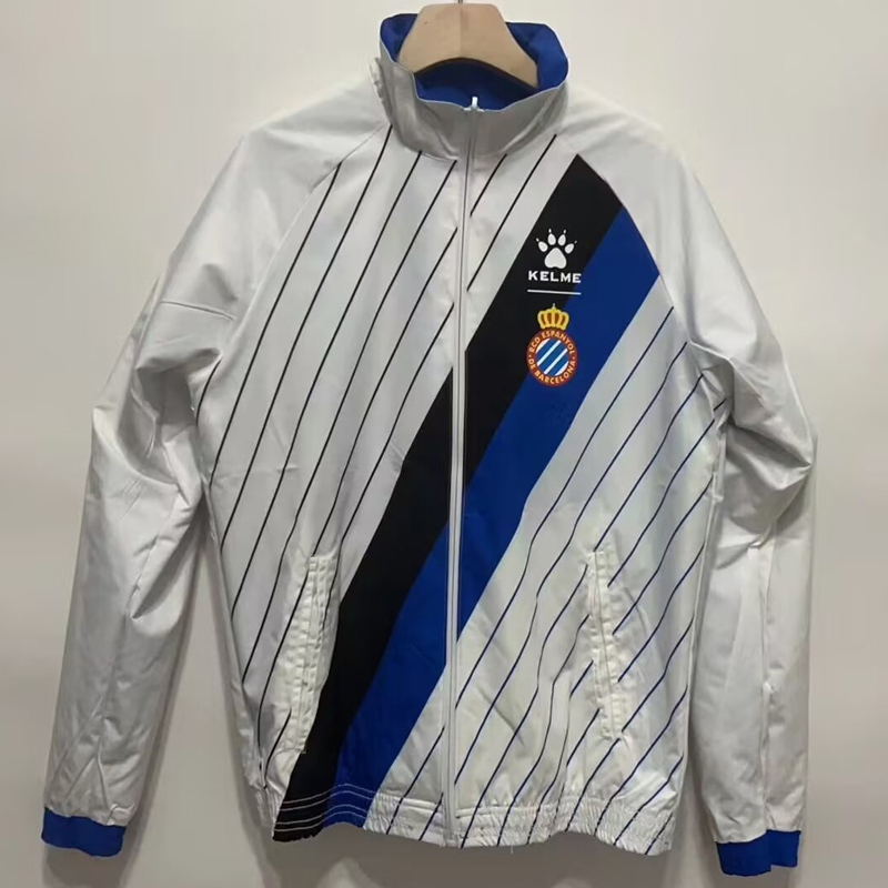 24-25  Real Sociedad Blue & White Double Sided Windbreaker (双面风衣)