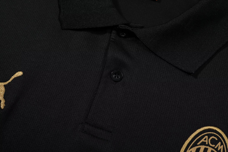 25-26 ACM Black Polo Tracksuit