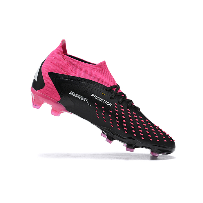 PREDATOR ACCURACY+ FG BOOTS Soccer Shoes-Black/Pink-2727777