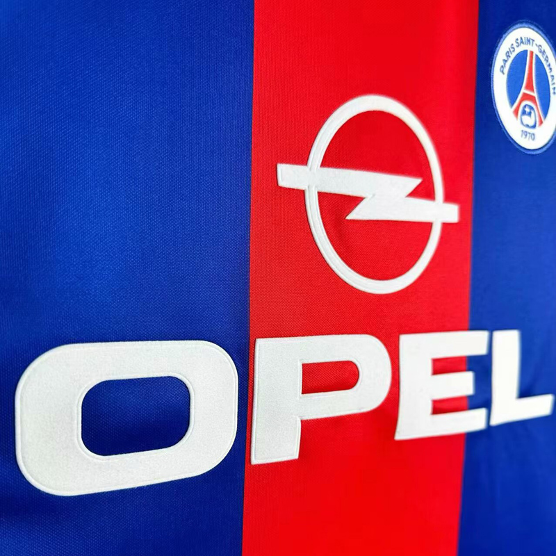 2000-2001 PSG Paris Home Retro Soccer Jersey