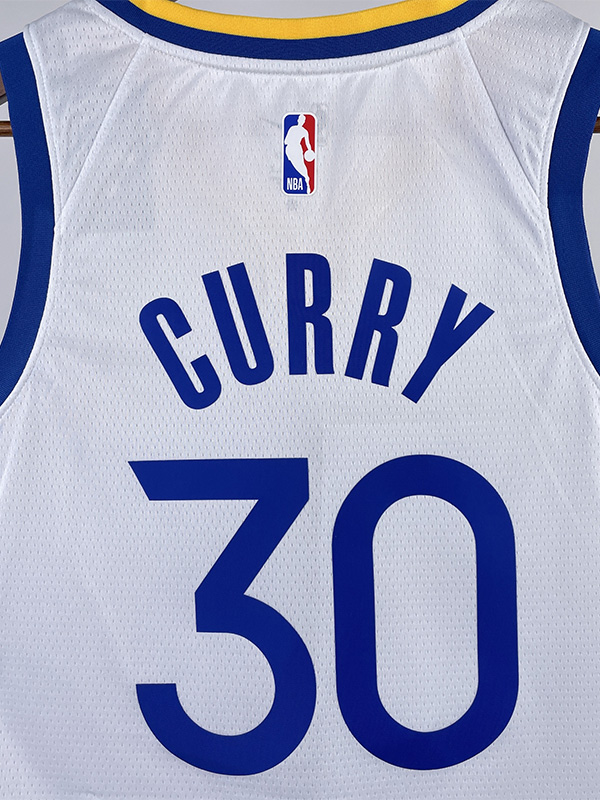 22-23 WARRIORS CURRY #30 White Top Quality Hot ...