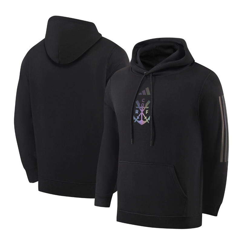 2023 Flamengo Black Hoody (复古标-加绒)