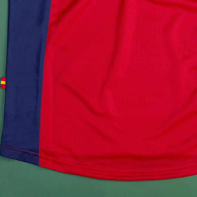 1998 Spain Home Retro Soccer Jersey