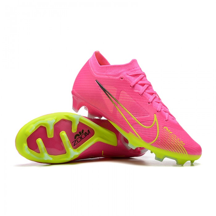 Air Zoom Mercurial Vapor XV Elite FG Soccer Shoes-Pink/Yellow-6755782