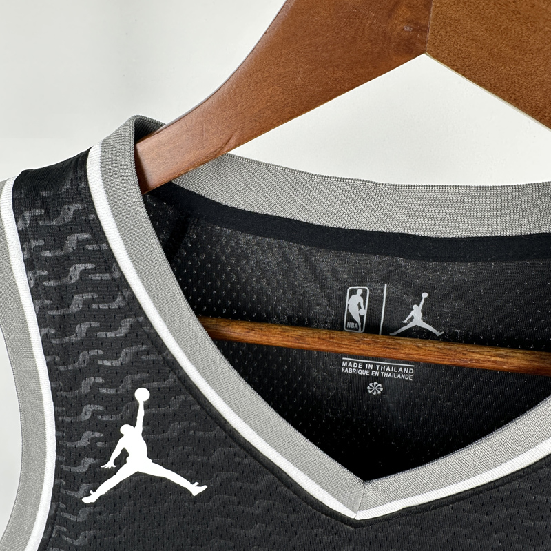 23-24 Kings DEROZAN #10 Black Top Quality Hot Pressing NBA Jersey