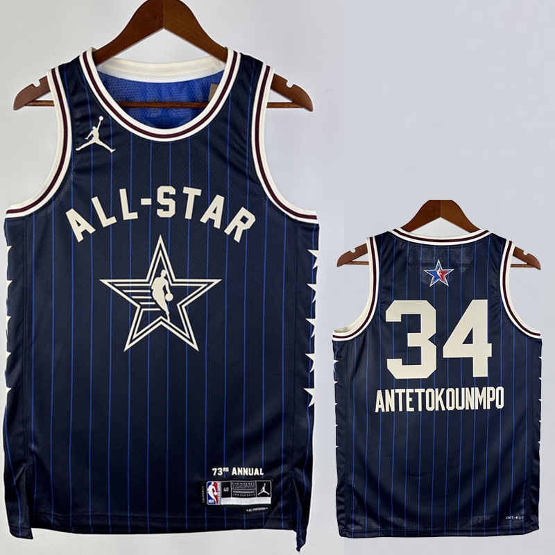 23-24 ALL-STAR ANTETOKOUNMPO #34 Blue Top Quali...