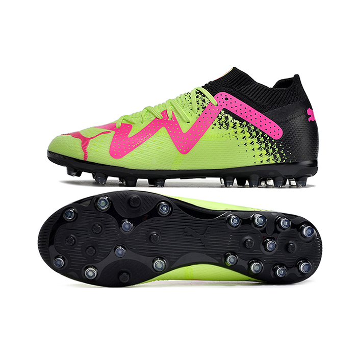 Future Ultimate MG Soccer Shoes-Red/Green-7204552