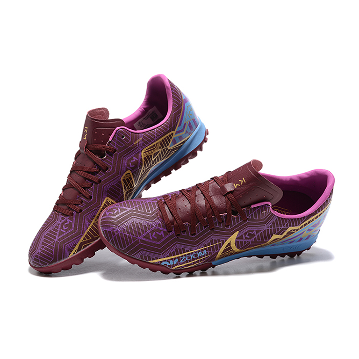 Air Zoom Mercurial Vapor- XV Academy TF Soccer Shoes-Wine Red/Blue-8895400