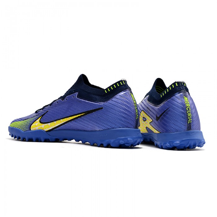 Air Zoom Mercurial Vapor XV Elite TF Soccer Shoes-Navy Blue/Yellow-7218655