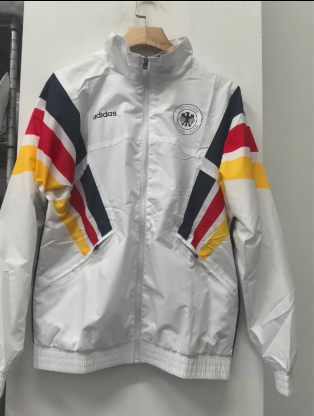 24-25 Germany White-Black Windbreaker