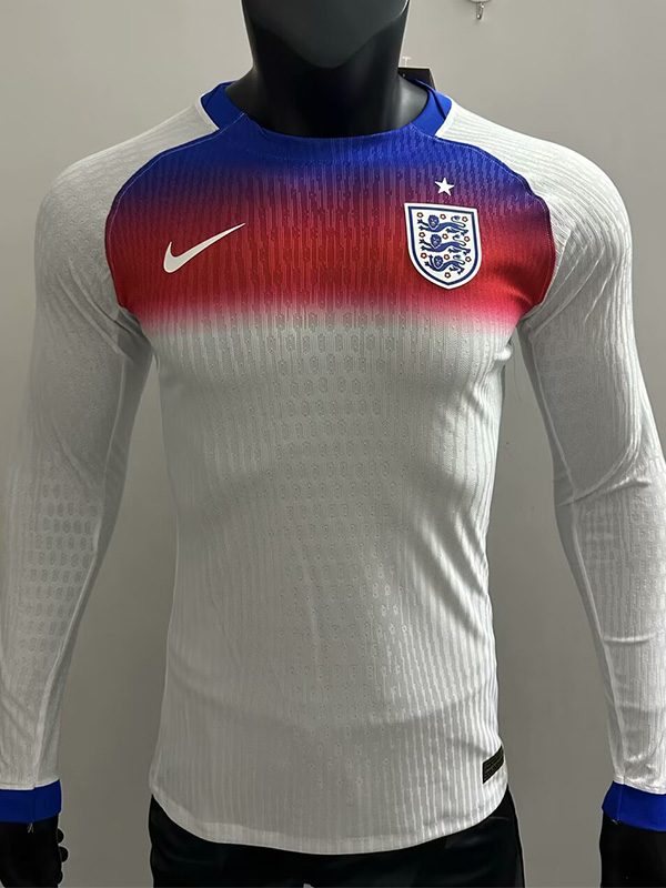 25-26 England W Home Long Sleeve Player Version Soccer Jersey (长袖球员)