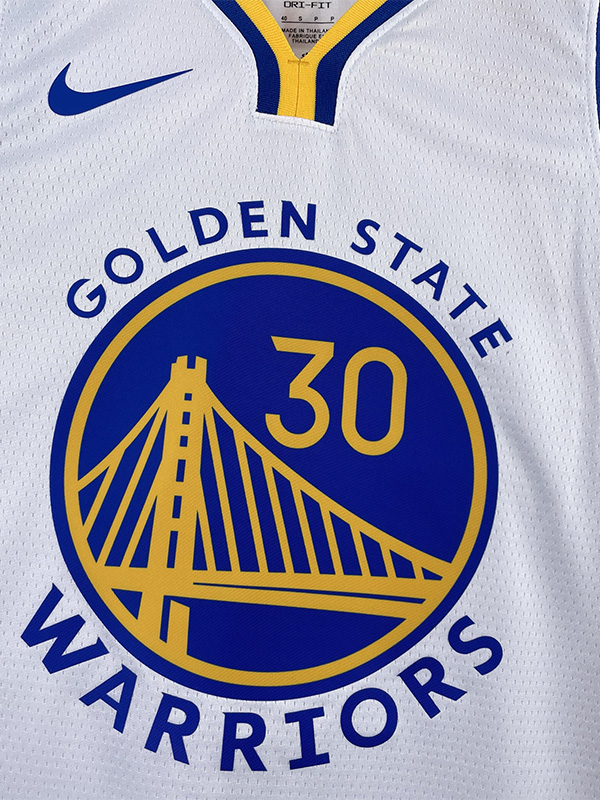22-23 WARRIORS CURRY #30 White Top Quality Hot ...