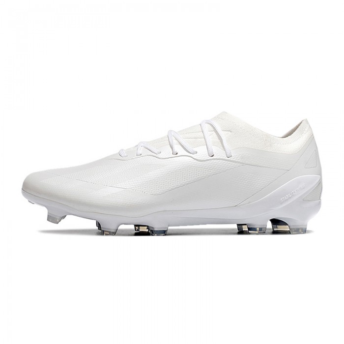 X 23 .1 FG Soccer Shoes-All White-4502664