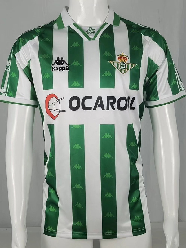 1995-1996 Real Betis Home Retro Soccer Jersey