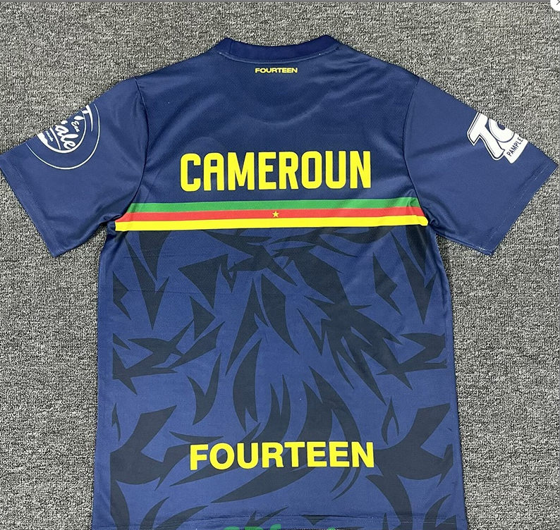 25-26 Cameroon Royal Blue Training shirts
