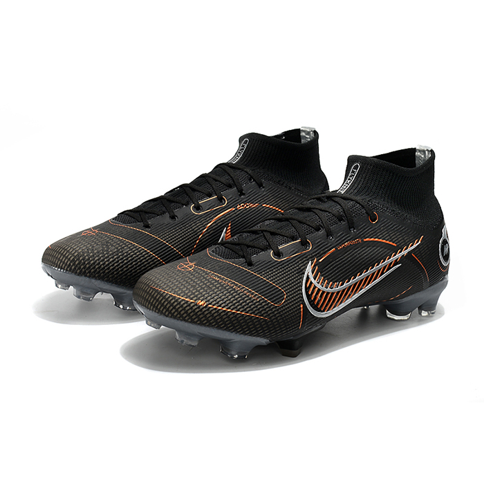 Superfly 8 Elite FG Soccer Shoes-Black/Gold-3391454