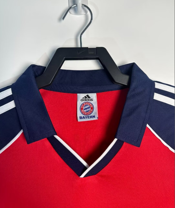 2000-2001  Bayern Home Retro  Soccer Jersey