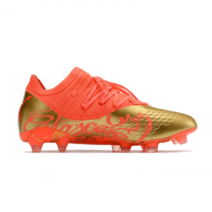 Neymar Future Z 1.3 Teazer FG Soccer Shoes-Red/Gold-959664
