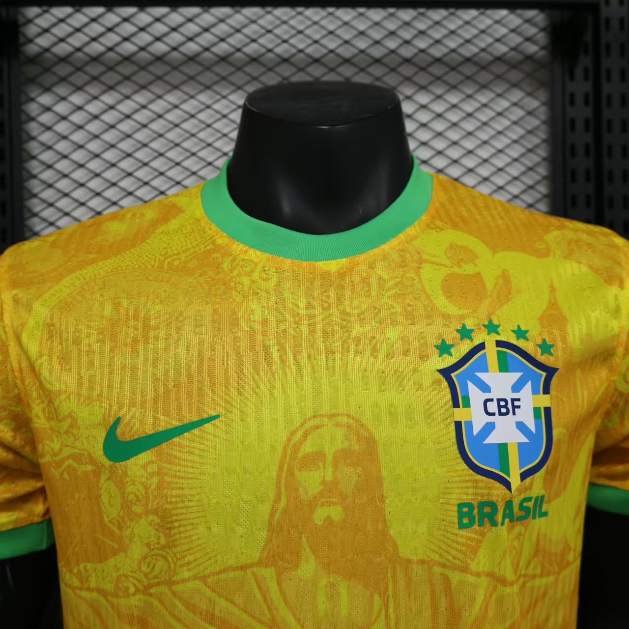 25-26 Brazil Yellow Special Edition Player Version Soccer Jersey *耶稣