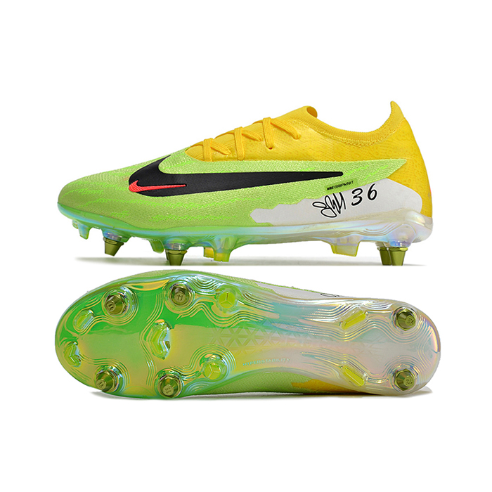 Phantom GX Elite SG Soccer Shoes-Green/Yellow-2875616