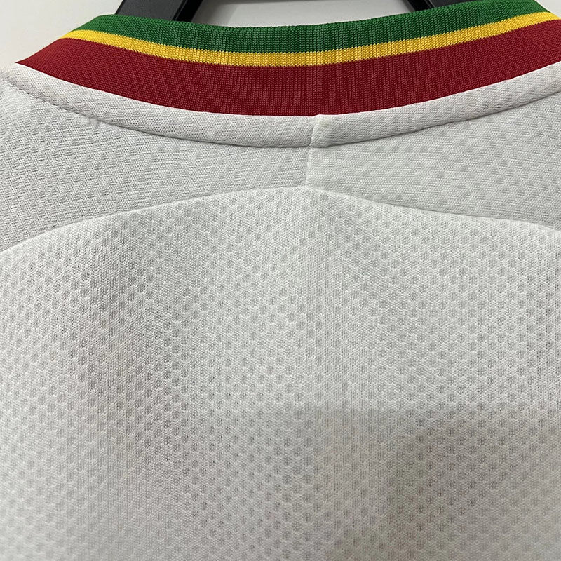2002 Senegal White Retro Soccer Jersey