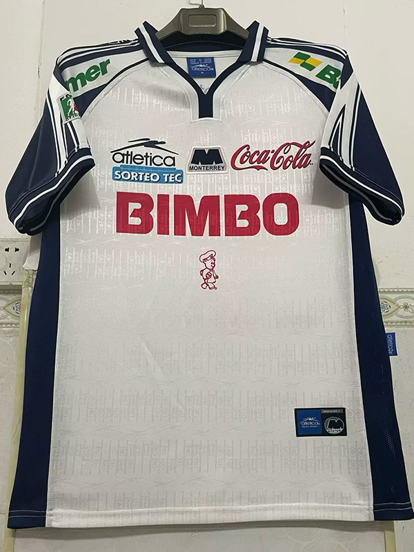 1999-2000 Monterrey Away Retro Soccer Jersey