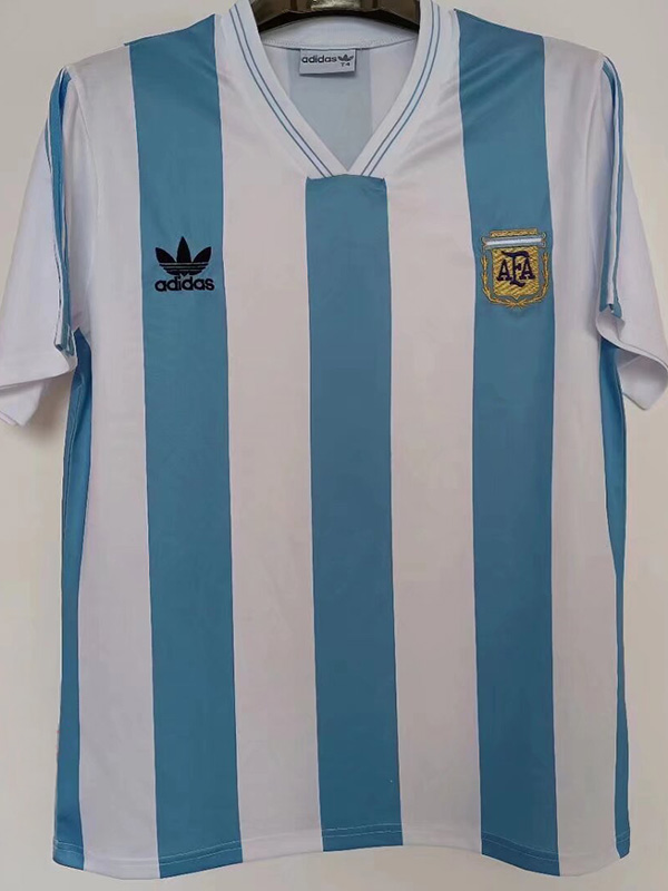 1993 Argentina Home Retro Soccer Jersey