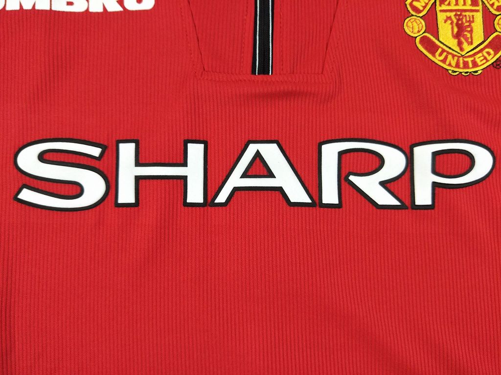 1998-1999 Man Utd Home Retro Soccer Jersey Shirt