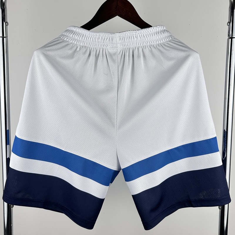 TIMBERWOLVES White Home Top Quality NBA Pants