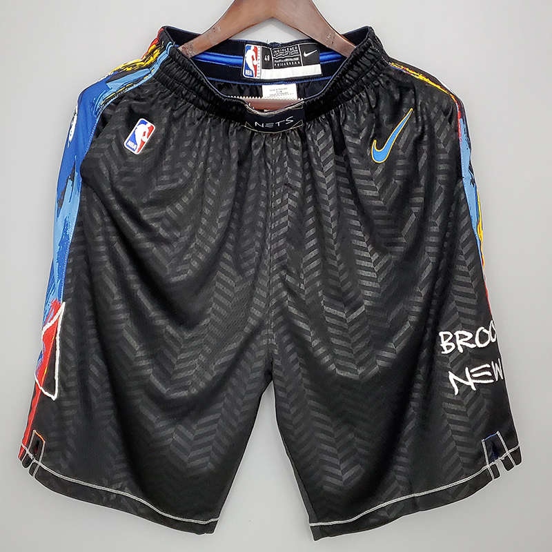 20-21 NETS Black City Edition Top Quality NBA P...