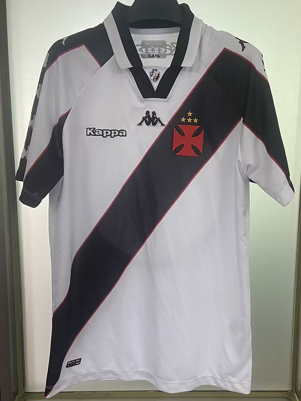1998 Vasco White Retro Soccer Jersey