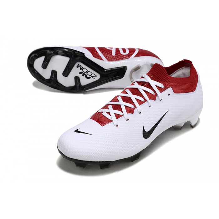 Air Zoom Mercurial Superfly IX Elite FG Soccer Shoes-White/Red-5715068