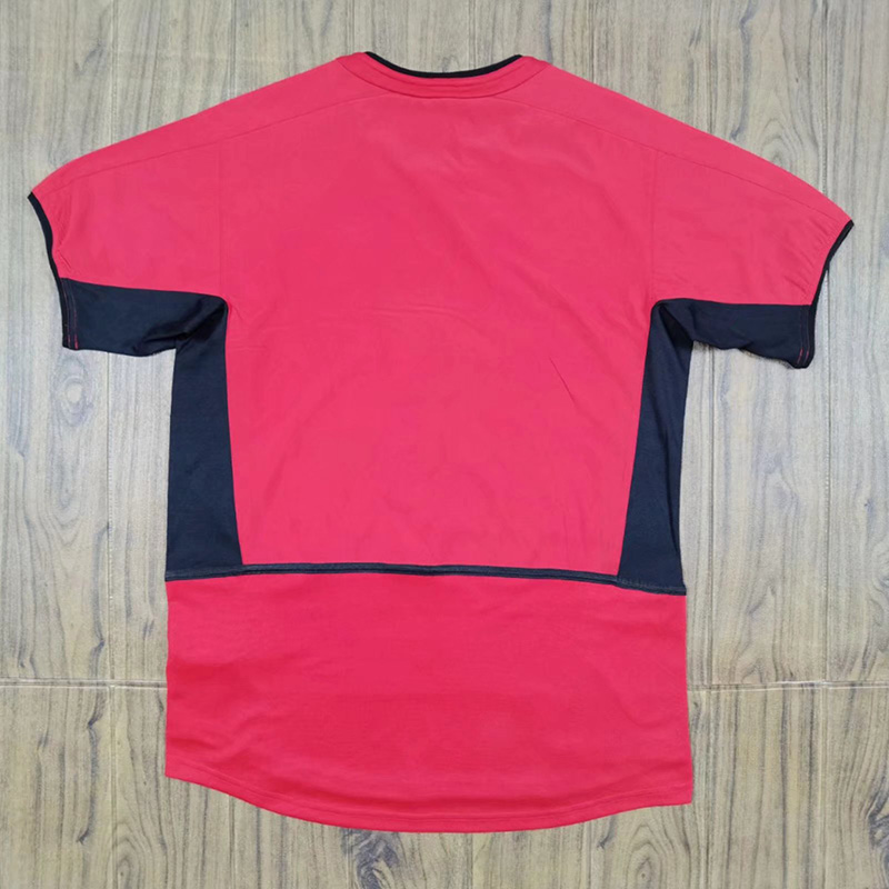 2002-2004 Man Utd Home Retro Soccer Jersey