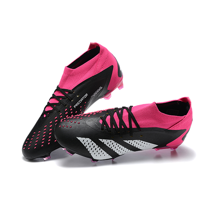 PREDATOR ACCURACY+ FG BOOTS Soccer Shoes-Black/Pink-2727777