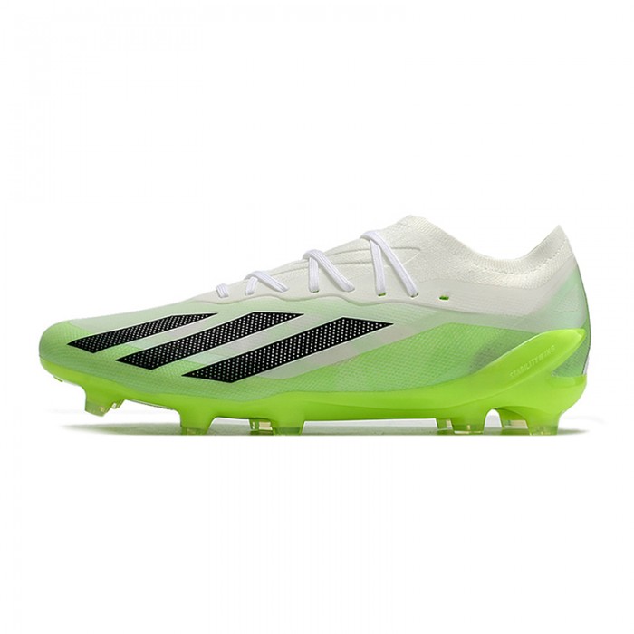 X 23 .1 FG Soccer Shoes-White/Green-4180383