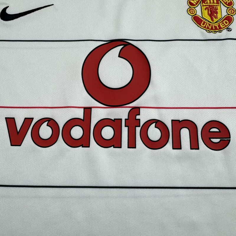 2003-2005 Man Utd Away Kids Retro Soccer Jersey
