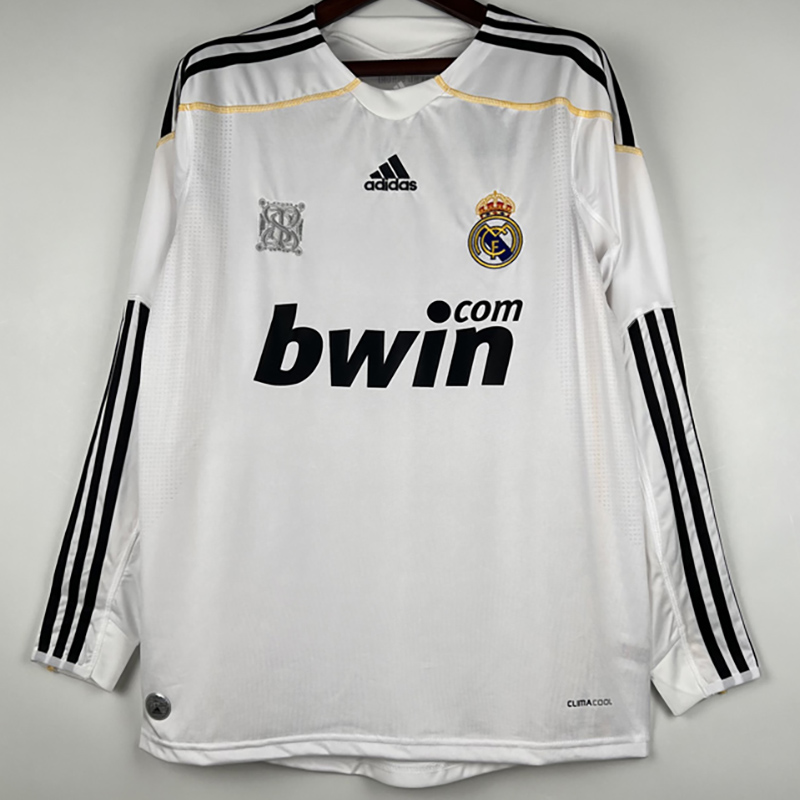 2009-2010 RMA Home Long Sleeve Retro Soccer Jer...