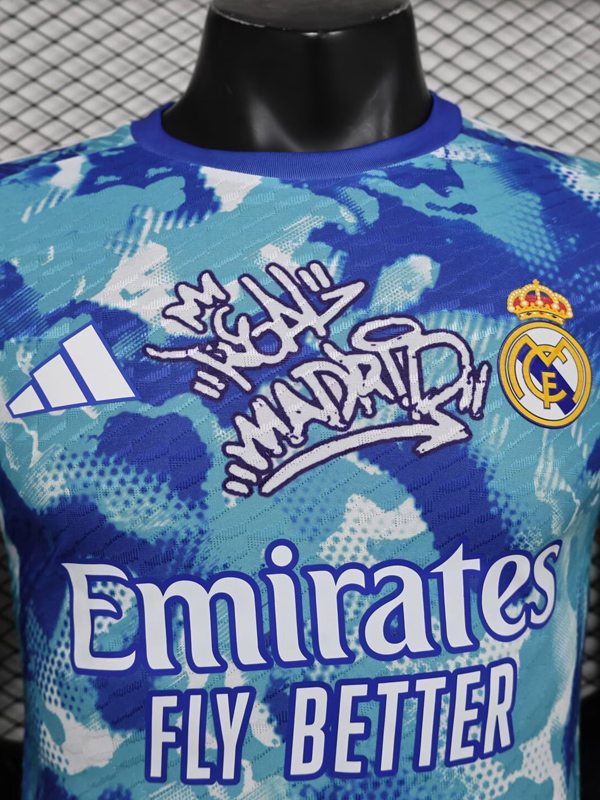 24-25 RMA Blue Special Edition Player Version Soccer Jersey