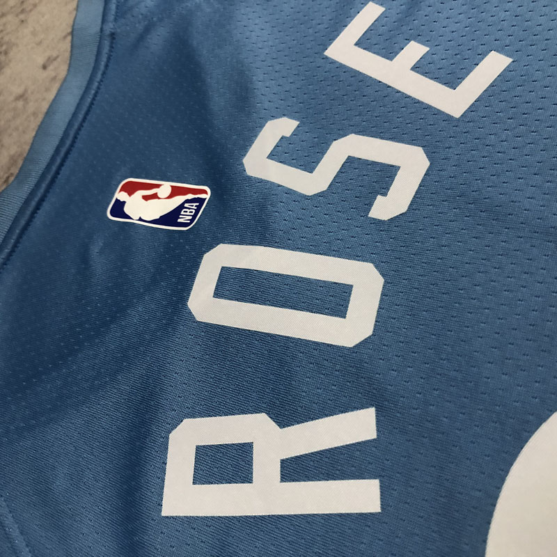 2019-20 Timberwolves ROSE #25 Sky Blue Retro To...