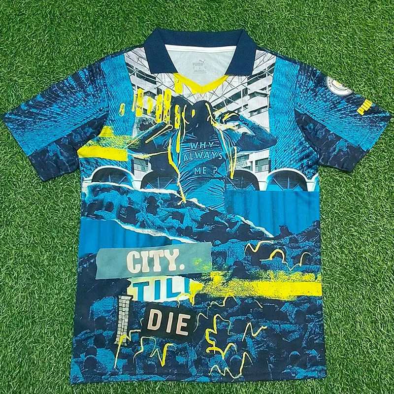 25-26 Man City Blue Limited Edition Fans Soccer Jersey