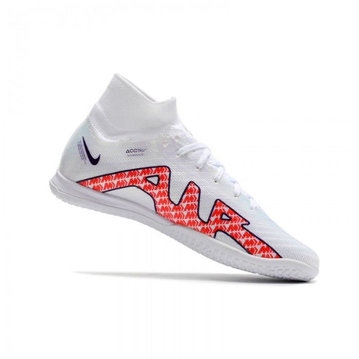 Vapor 15 Academy IC HIGH Soccer Shoes-White/Red-5061048