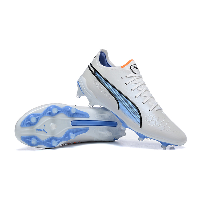 King Ultimate Icon MG Soccer Shoes-White/Purple-5516767