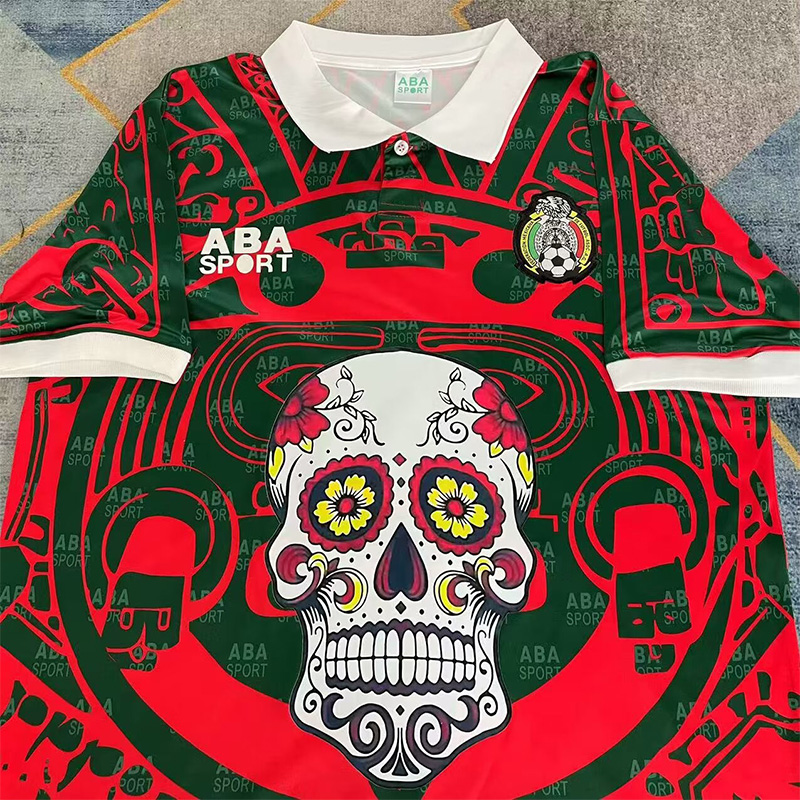 1997 Mexico Halloween Retro Soccer Jersey 万圣节版