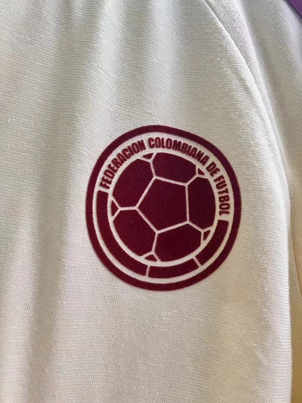 2024 Colombia Yellow Casual Retro Edition T-Shi...