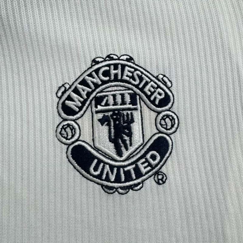 2000-2001 Man Utd Away Kids Retro Soccer Jersey