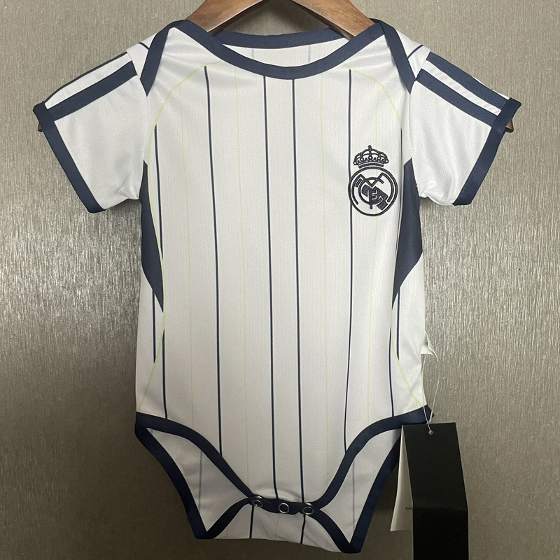 25-26 RMA White Baby Infant Crawl Suit