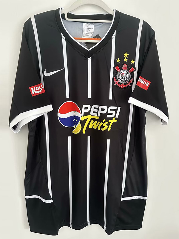 2003 Corinthians Away Retro Soccer Jersey