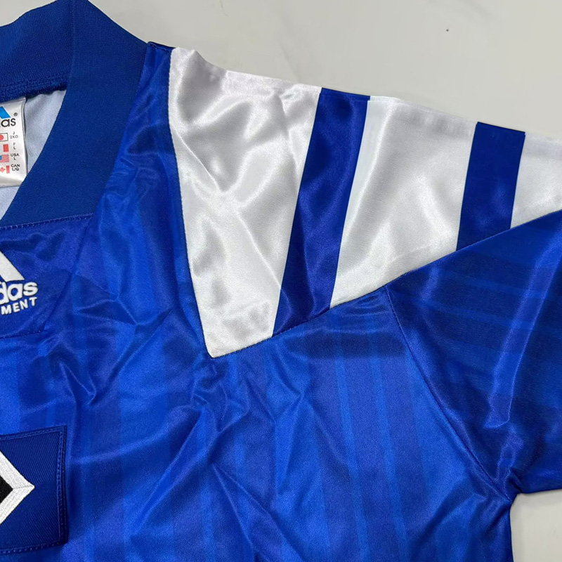 1992-1993 Hamburg SV Away Retro Soccer Jersey