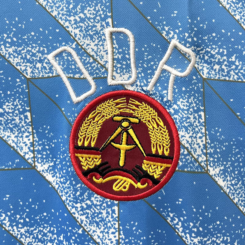 1988 DDR Germany Black Retro Soccer Jersey